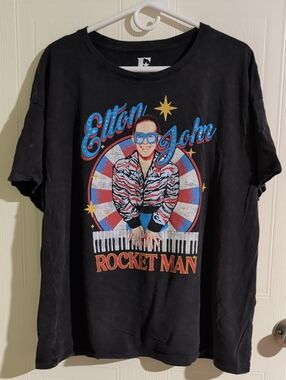 Elton John Tee XXL